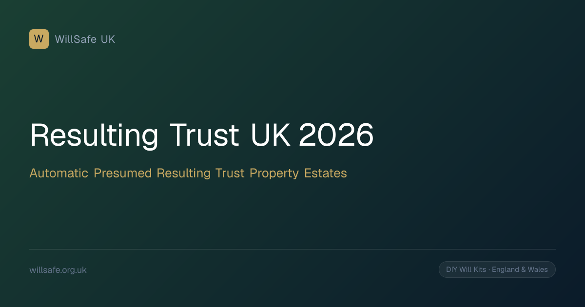 Resulting Trust UK (2026): Automatic and Presumed Resulting Trusts in ...