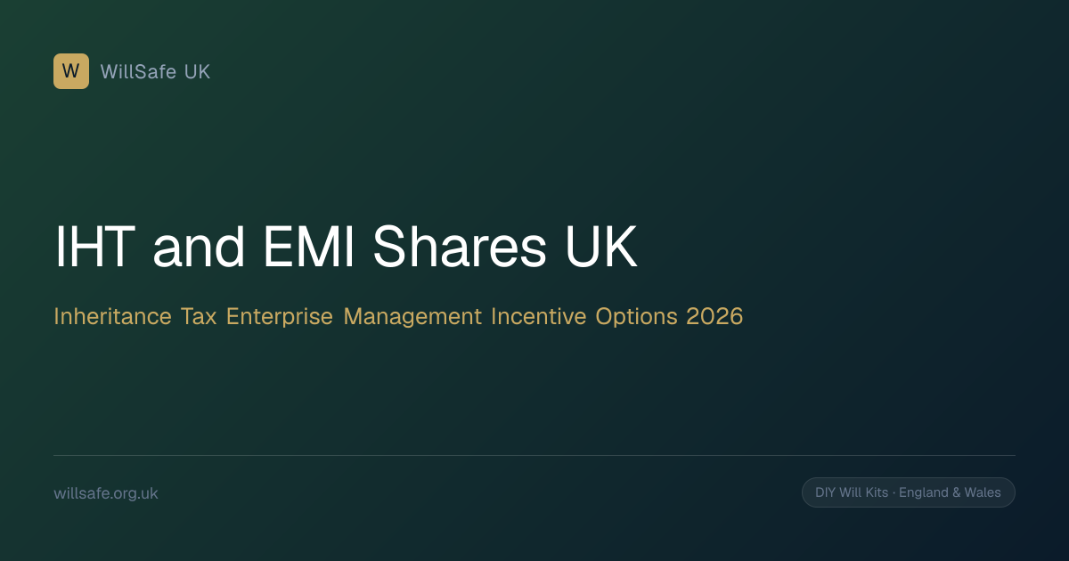 IHT and EMI Shares UK: Inheritance Tax on Enterprise Management ...
